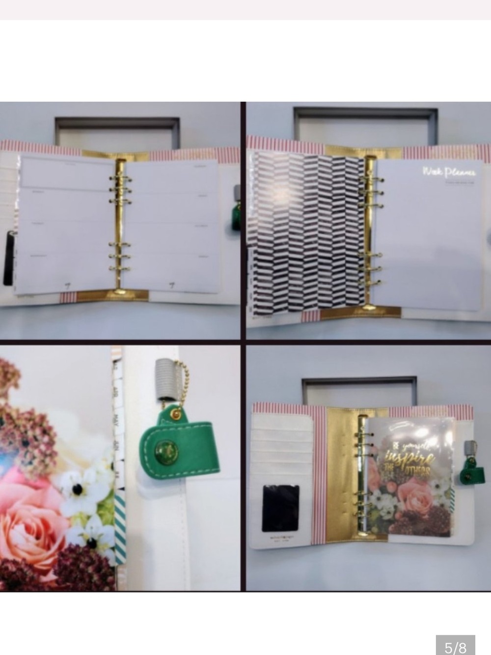 Webster's Pages Monthly & Weekly Planner/Personal Organizer - New